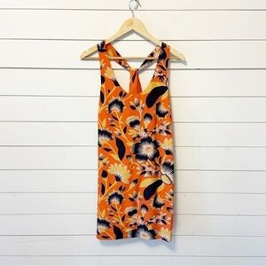 J.Crew | Women’s Floral Silk Mini Tropical Dress Size 4